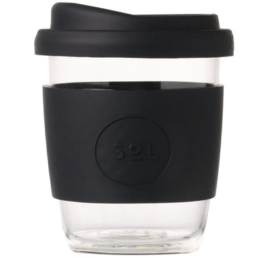Basalt Black Glass Cup